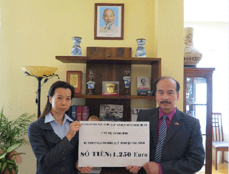 Overseas Vietnamese in Greece assist storm victims with EUR1,250